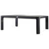 Adjustable Monitor Stand, 16" X 12" X 1.75" To 5.5", Black, Supports 20 Lbs