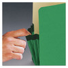 Colored File Pockets, 3.5" Expansion, Legal Size, Green Colored File Pockets, 3.5" Expansion, Legal Size, Green