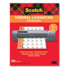 Laminating Pouches, 3 Mil, 8.5" X 14", Gloss Clear, 20/pack Laminating Pouches, 3 Mil, 8.5" X 14", Gloss Clear, 20/pack