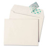 Greeting Card/invitation Envelope, A-6, Square Flap, Gummed Closure, 4.75 X 6.5, White, 100/box