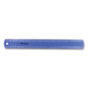 12" Jewel Colored Ruler, Standard/metric, Plastic 12" Jewel Colored Ruler, Standard/metric, Plastic