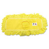 Trapper Commercial Dust Mop, Looped-end Launderable, 5" X 48", Yellow Trapper Commercial Dust Mop, Looped-end Launderable, 5" X 48", Yellow