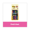 Page Flag Value Pack, 0.5" X 1.75", Assorted Colors, 280 Page Flags, 48, 1/2" Arrows/pack