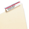 Viewables Hanging Folder Tab And Label Bulk Pack Refill, 1/3-cut Tabs, Assorted Colors, 3.5" Wide, 100/box