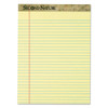 Second Nature Recycled Ruled Pads, Wide/legal Rule, 50 Canary-yellow 8.5 X 11.75 Sheets, Dozen Second Nature Recycled Ruled Pads, Wide/legal Rule, 50 Canary-yellow 8.5 X 11.75 Sheets, Dozen