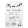 Neon Windows Dry Erase Marker, Broad Bullet Tip, Assorted Colors, 5/pack