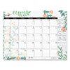Recycled Desk Pad Calendar, Wild Flowers Artwork, 18.5 X 13, White Sheets, Black Binding/corners,12-month (jan-dec): 2026 Recycled Desk Pad Calendar, Wild Flowers Artwork, 18.5 X 13, White Sheets, Black Binding/corners,12-month (jan-dec): 2026