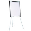 Tripod Extension Bar Magnetic Dry-erase Easel, 39" To 72" High, Black/silver Tripod Extension Bar Magnetic Dry-erase Easel, 39" To 72" High, Black/silver