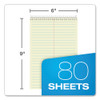 Gregg Steno Pads, Gregg Rule, 80 Green-tint 6 X 9 Sheets Gregg Steno Pads, Gregg Rule, 80 Green-tint 6 X 9 Sheets