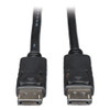 Displayport Cable With Latches (m/m), 4k X 2k 3840 X 2160 @ 60hz, 6 Ft.