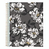 Baccara Dark Monthly Planner, Floral Artwork, 10 X 8, Gray/black/gold Cover, 12-month (jan To Dec): 2025 Baccara Dark Monthly Planner, Floral Artwork, 10 X 8, Gray/black/gold Cover, 12-month (jan To Dec): 2025