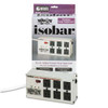 Isobar Surge Protector, 6 Outlets, 6 Ft Cord, 3330 Joules, Metal Housing Isobar Surge Protector, 6 Outlets, 6 Ft Cord, 3330 Joules, Metal Housing