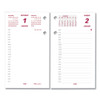 Daily Calendar Pad Refill, 6 X 3.5, White/burgundy/gray Sheets, 12-month (jan To Dec): 2026 Daily Calendar Pad Refill, 6 X 3.5, White/burgundy/gray Sheets, 12-month (jan To Dec): 2026
