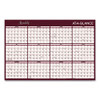 Reversible Horizontal Erasable Wall Planner, 48 X 32, Assorted Sheet Colors, 12-month (jan To Dec): 2025 Reversible Horizontal Erasable Wall Planner, 48 X 32, Assorted Sheet Colors, 12-month (jan To Dec): 2025