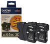 Brother LC-61 Ink Cartridges Pack of 2