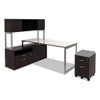 Alera Valencia Series Mobile Pedestal, Left Or Right, 2-drawers: Box/file, Legal/letter, Espresso, 15.88" X 19.13" X 22.88" Alera Valencia Series Mobile Pedestal, Left Or Right, 2-drawers: Box/file, Legal/letter, Espresso, 15.88" X 19.13" X 22.88"