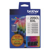 LC-205 | Original Brother Super High-Yield Ink Cartridge – Tri-Color