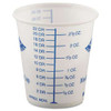 Paper Medical And Dental Graduated Cups, 3 Oz, White/blue, 100/bag, 50 Bags/carton Paper Medical And Dental Graduated Cups, 3 Oz, White/blue, 100/bag, 50 Bags/carton