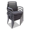 Alera Tce Series Mesh Guest Stacking Chair, 26" X 25.6" X 36.2", Black Alera Tce Series Mesh Guest Stacking Chair, 26" X 25.6" X 36.2", Black