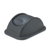 Rectangular Free-swinging Plastic Lids, Black Rectangular Free-swinging Plastic Lids, Black