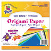 Origami Paper, 30lb, 9 X 9, Assorted Bright Colors, 40/pack