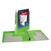 Heavy-duty View Binder With Durahinge And One Touch Ezd Rings, 3 Rings, 1" Capacity, 11 X 8.5, Chartreuse Heavy-duty View Binder With Durahinge And One Touch Ezd Rings, 3 Rings, 1" Capacity, 11 X 8.5, Chartreuse