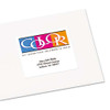 Vibrant Inkjet Color-print Labels W/ Sure Feed, 3 1/3 X 4, Matte White, 120/pk