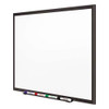 Classic Porcelain Magnetic Whiteboard, 96 X 48, Black Aluminum Frame Classic Porcelain Magnetic Whiteboard, 96 X 48, Black Aluminum Frame