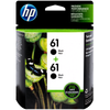 CZ073FN | HP 61 | Original HP Dual Pack Ink Cartridges – Black