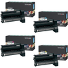 Lexmark C7720 Set | C7720CX C7720KX C7720MX C7720YX | Original Lexmark Extra High-Yield Toner Cartridges – Black, Cyan, Magenta, Yellow Lexmark C7720 Set | C7720CX C7720KX C7720MX C7720YX | Original Lexmark Extra High-Yield Toner Cartridges – Black, Cyan, Magenta, Yellow