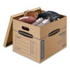 Smoothmove Classic Moving/storage Boxes, Medium, Half Slotted Container (hsc), 18" X 15" X 14", Brown Kraft/blue, 8/carton Smoothmove Classic Moving/storage Boxes, Medium, Half Slotted Container (hsc), 18" X 15" X 14", Brown Kraft/blue, 8/carton