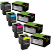 Lexmark 700XG Set | 70C0XCG 70C0XKG 70C0XMG 70C0XYG | Original Lexmark Extra High-Yield Toner Cartridges – Black, Cyan, Magenta, Yellow Lexmark 700XG Set | 70C0XCG 70C0XKG 70C0XMG 70C0XYG | Original Lexmark Extra High-Yield Toner Cartridges – Black, Cyan, Magenta, Yellow