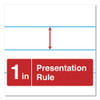 Easel Pads/flip Charts, Presentation Format (1" Rule), 50 White 27 X 34 Sheets, 2/carton