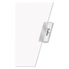 Paper Insertable Dividers, 5-tab, 11 X 17, White, 1 Set Paper Insertable Dividers, 5-tab, 11 X 17, White, 1 Set