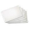 Paper Insertable Dividers, 5-tab, 11 X 17, White, 1 Set Paper Insertable Dividers, 5-tab, 11 X 17, White, 1 Set