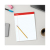 Perforated Ruled Writing Pads, Wide/legal Rule, Red Headband, 50 White 8.5 X 11.75 Sheets, Dozen Perforated Ruled Writing Pads, Wide/legal Rule, Red Headband, 50 White 8.5 X 11.75 Sheets, Dozen