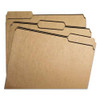 Heavyweight Kraft File Folder, 1/3-cut Tabs: Assorted, Letter Size, 0.75" Expansion, 11-pt Kraft, Brown, 100/box Heavyweight Kraft File Folder, 1/3-cut Tabs: Assorted, Letter Size, 0.75" Expansion, 11-pt Kraft, Brown, 100/box