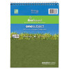 Environotes Biobased Notebook, 1 Subject, Medium/college Rule, Randomly Assorted Earthtone Covers, 9.5 X 6, 70 Sheets