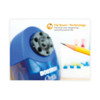 Quietsharp 6 Classroom Electric Pencil Sharpener, Ac-powered, 6.13 X 10.69 X 9, Blue