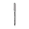 Vision Roller Ball Pen, Stick, Fine 0.7 Mm, Black Ink, Black/gray Barrel, Dozen