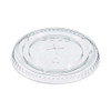 Straw-slot Cold Cup Lids, Fits 9 Oz To 20 Oz Cups, Clear, 100/pack Straw-slot Cold Cup Lids, Fits 9 Oz To 20 Oz Cups, Clear, 100/pack