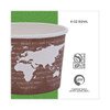 World Art Renewable And Compostable Food Container, 8 Oz, 3.04" Diameter X 2.38"h, Brown, 50/pack, 20 Packs/carton World Art Renewable And Compostable Food Container, 8 Oz, 3.04" Diameter X 2.38"h, Brown, 50/pack, 20 Packs/carton