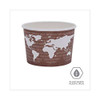World Art Renewable And Compostable Food Container, 8 Oz, 3.04" Diameter X 2.38"h, Brown, 50/pack, 20 Packs/carton World Art Renewable And Compostable Food Container, 8 Oz, 3.04" Diameter X 2.38"h, Brown, 50/pack, 20 Packs/carton
