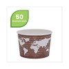 World Art Renewable And Compostable Food Container, 8 Oz, 3.04" Diameter X 2.38"h, Brown, 50/pack, 20 Packs/carton World Art Renewable And Compostable Food Container, 8 Oz, 3.04" Diameter X 2.38"h, Brown, 50/pack, 20 Packs/carton
