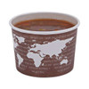 World Art Renewable And Compostable Food Container, 8 Oz, 3.04" Diameter X 2.38"h, Brown, 50/pack, 20 Packs/carton World Art Renewable And Compostable Food Container, 8 Oz, 3.04" Diameter X 2.38"h, Brown, 50/pack, 20 Packs/carton