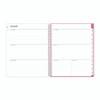 Breast Cancer Awareness Create-your-own Cover Weekly/monthly Planner, Orchids Artwork, 11 X 8.5, 12-month (jan To Dec): 2025