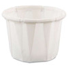 Paper Portion Cups, 0.5 Oz, White, 250/bag, 20 Bags/carton Paper Portion Cups, 0.5 Oz, White, 250/bag, 20 Bags/carton