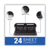 24-sheet Easy Touch Two- To Seven-hole Precision-pin Punch, 9/32" Holes, Black 24-sheet Easy Touch Two- To Seven-hole Precision-pin Punch, 9/32" Holes, Black