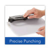 24-sheet Easy Touch Two- To Seven-hole Precision-pin Punch, 9/32" Holes, Black 24-sheet Easy Touch Two- To Seven-hole Precision-pin Punch, 9/32" Holes, Black