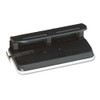 24-sheet Easy Touch Two- To Seven-hole Precision-pin Punch, 9/32" Holes, Black 24-sheet Easy Touch Two- To Seven-hole Precision-pin Punch, 9/32" Holes, Black